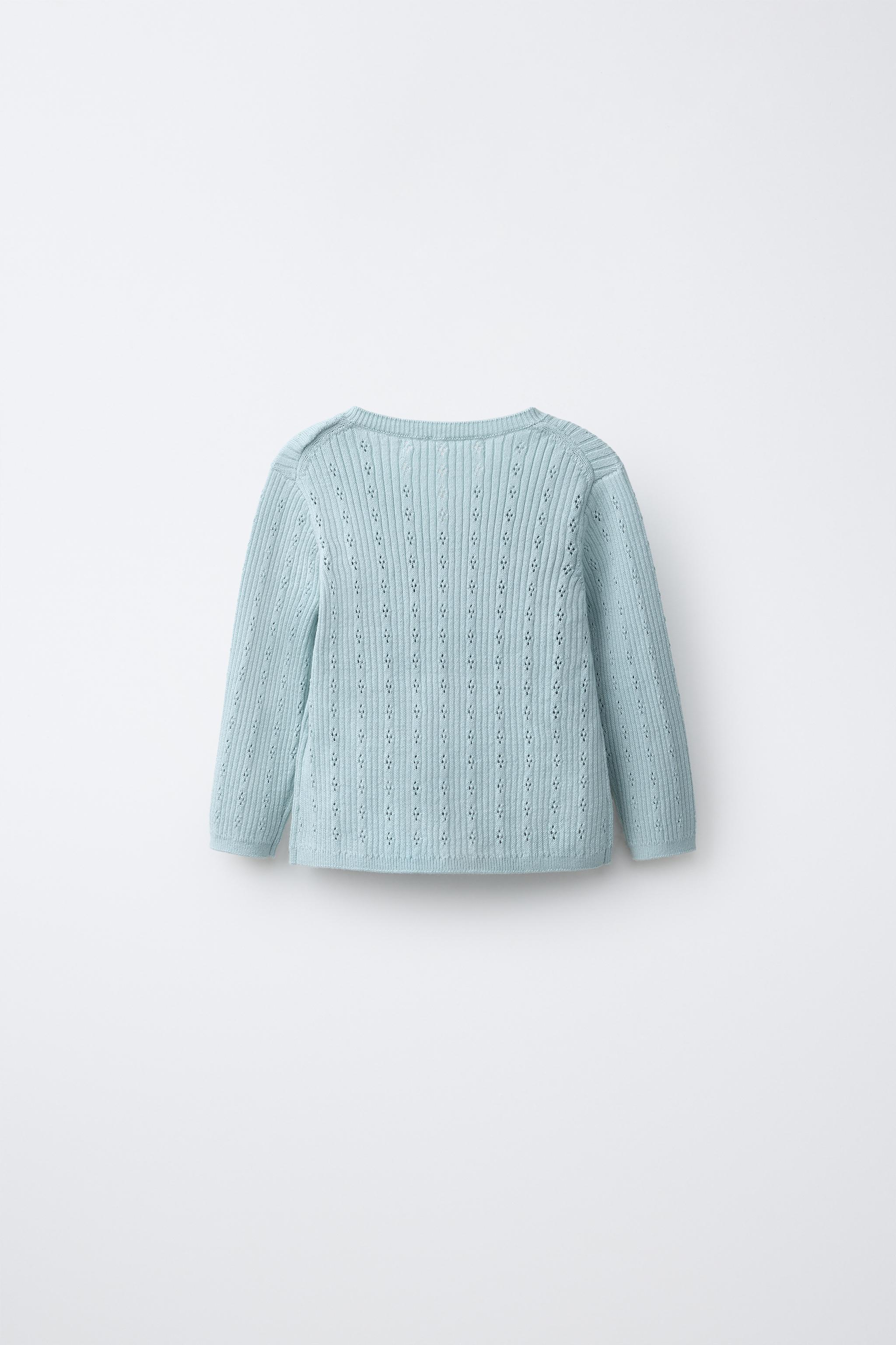 GILET EN MAILLE POINTELLE