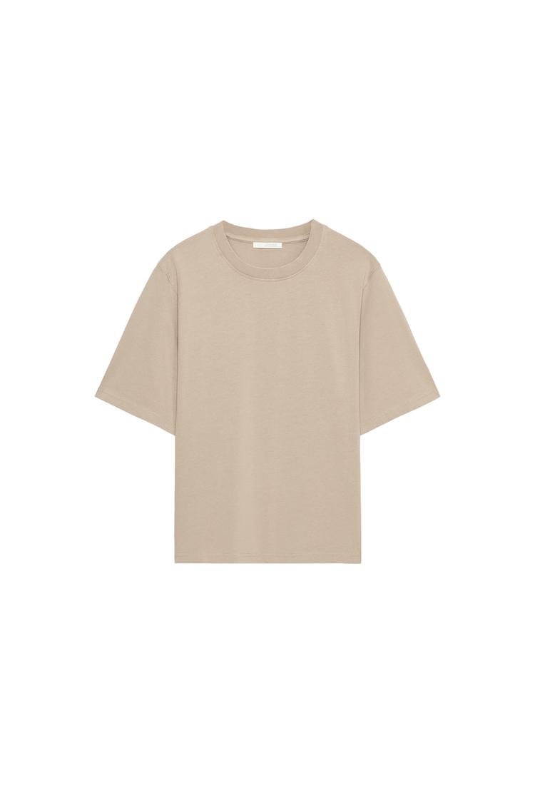 FITTED COTTON T-SHIRT