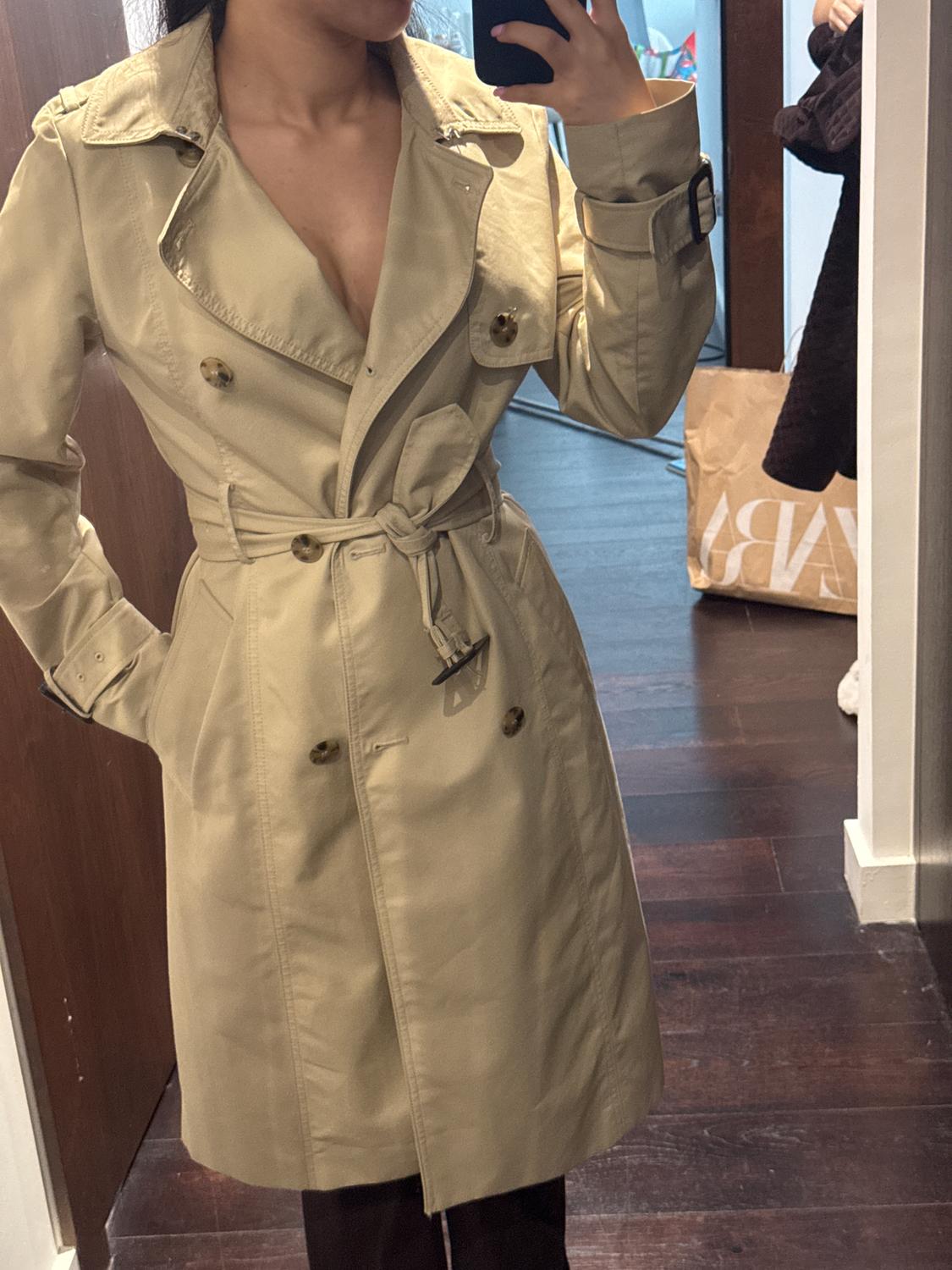 MIDI TRENCH COAT - Image 8