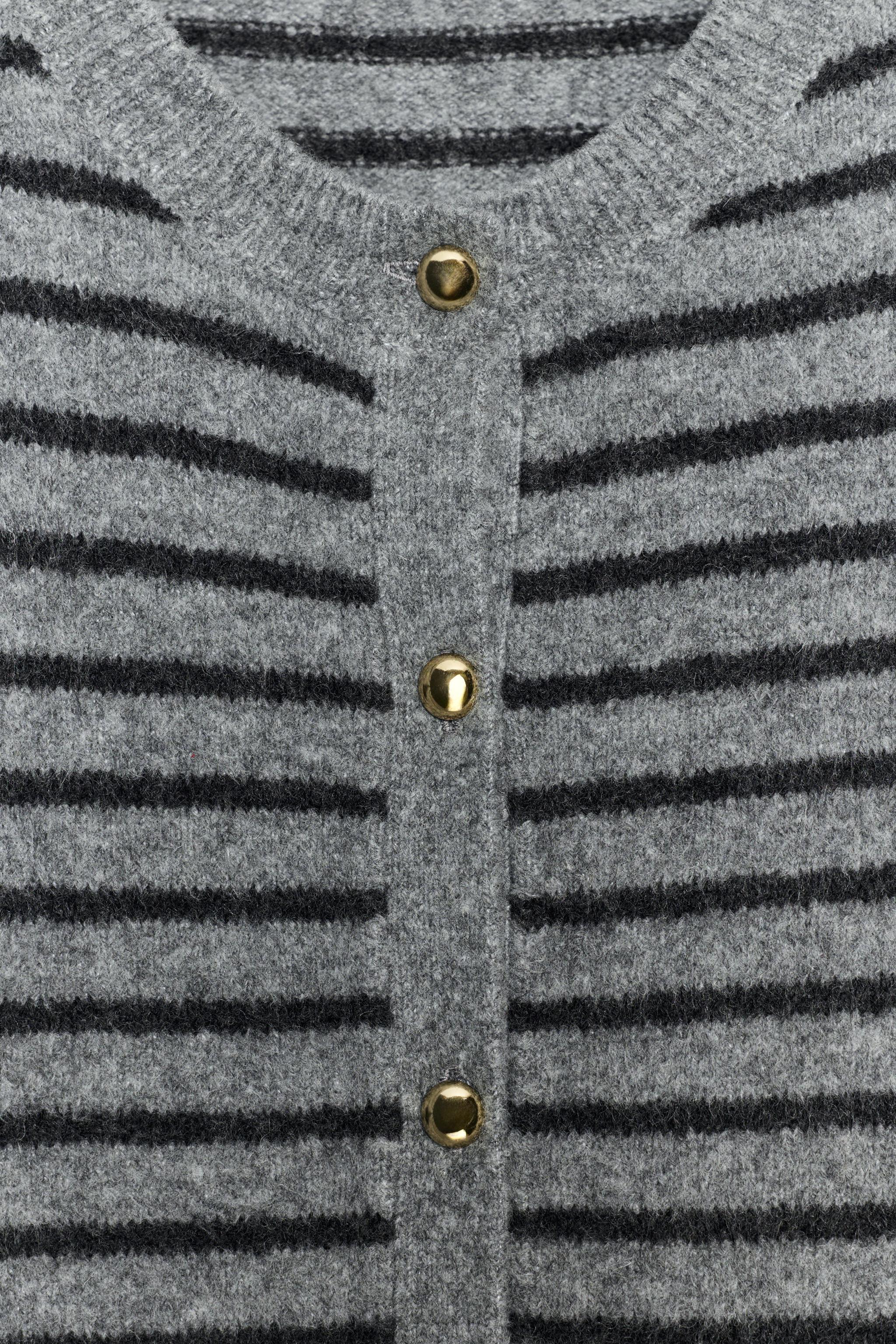 STRIPED CARDINGAN