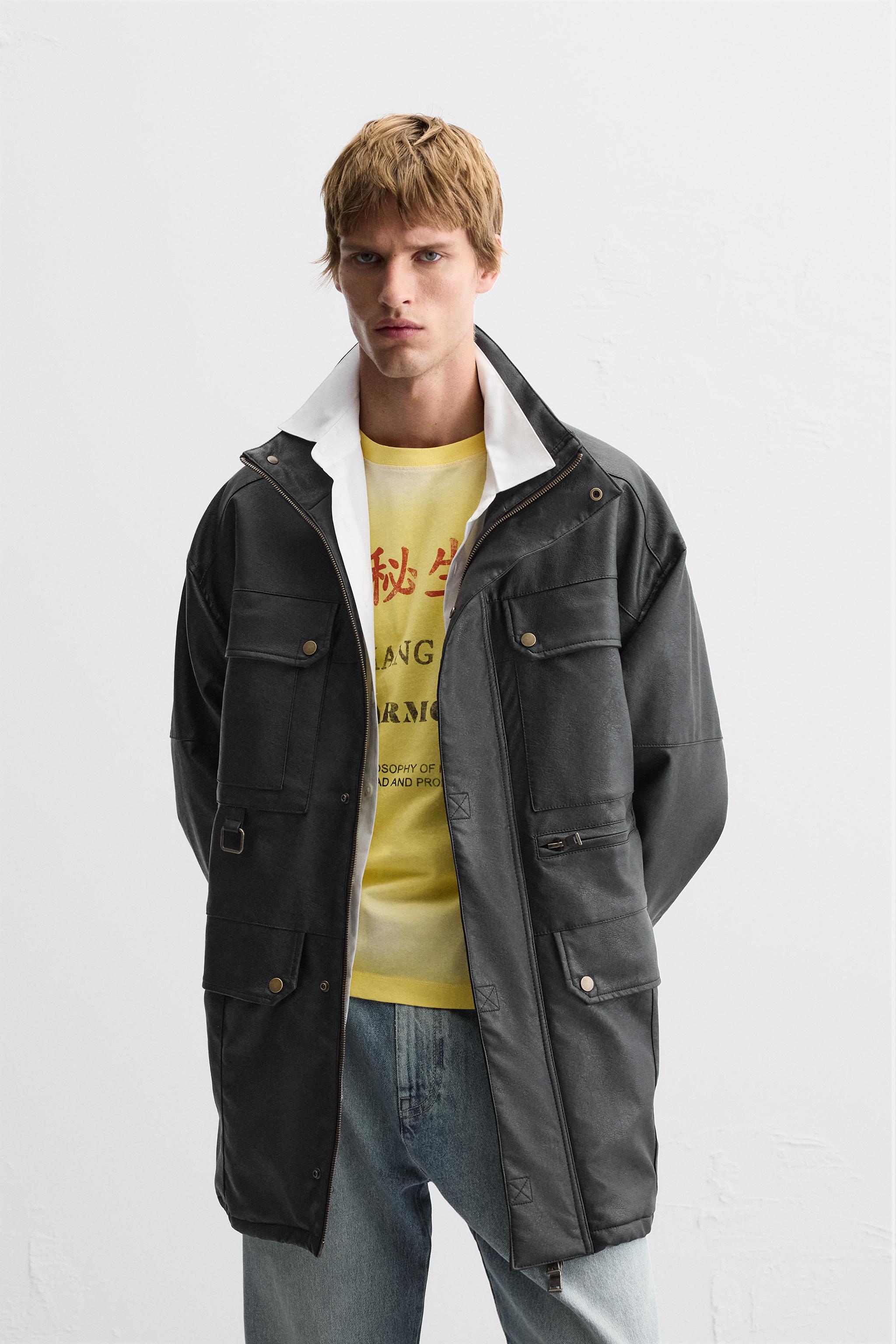 Men s Parkas ZARA United States