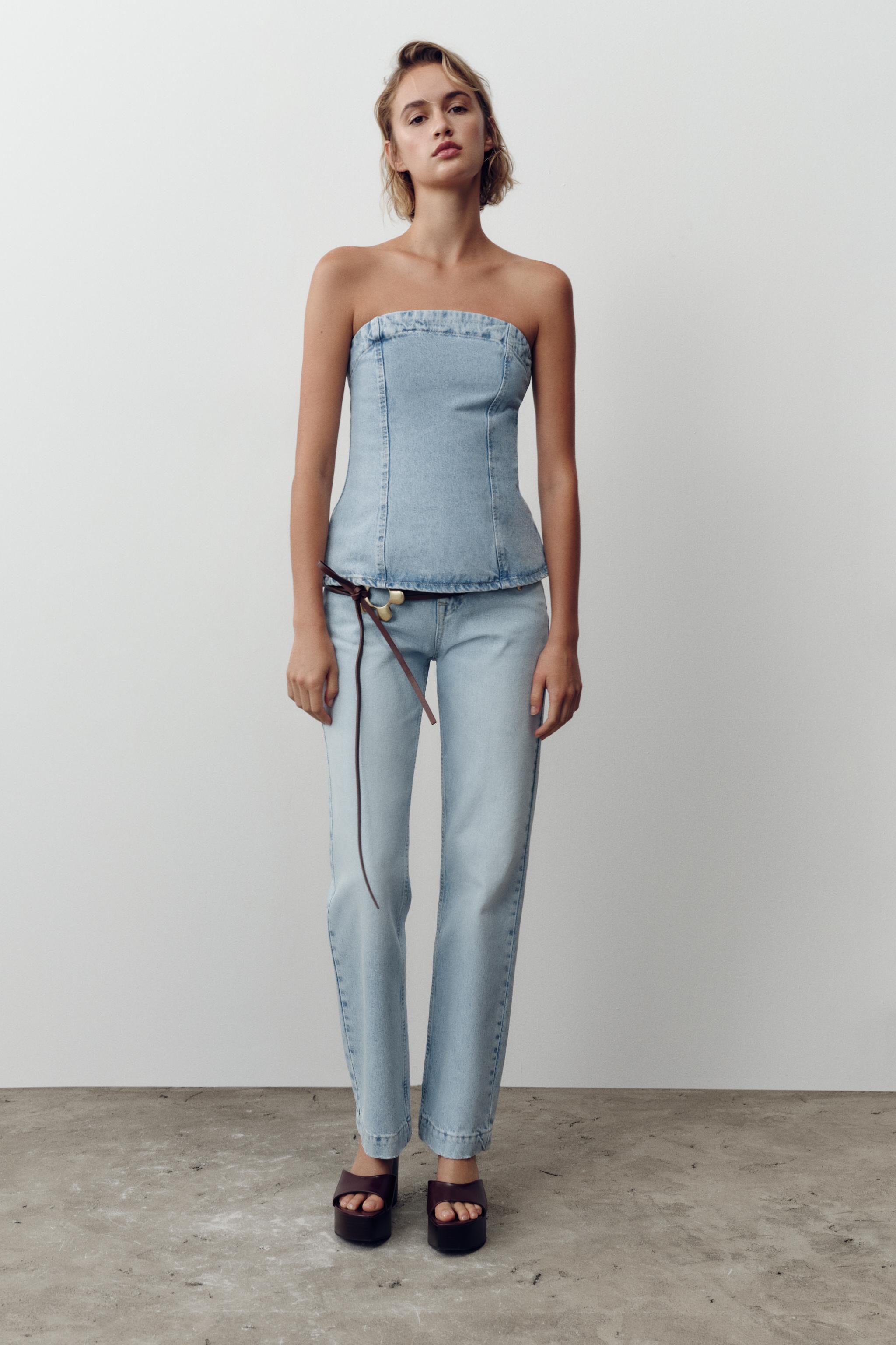 ZARA ニット バンドゥトップス ピンク S リブ ベアトップ 本日特価】 バンドゥトップス ニット ZARA ピンク メルカリ
