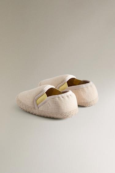 NEUTRAL BABOUCHE SLIPPERS - Ecru White by Zara - Image 2