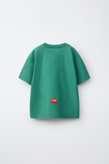 Zara FIFA WORLD CUP ™ 1994 PRINTED T-SHIRT - Green