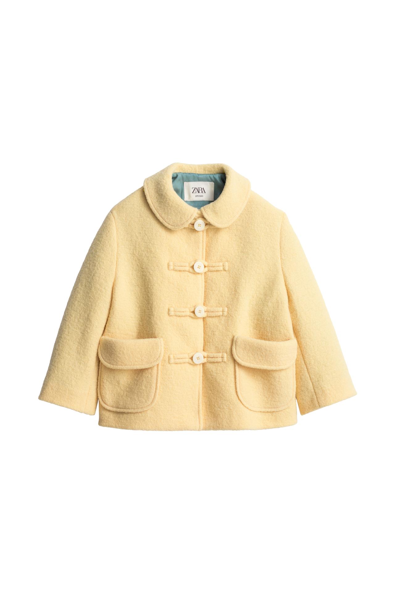 100% WOOL COAT WITH FROG FASTENING LIMITED EDITION
