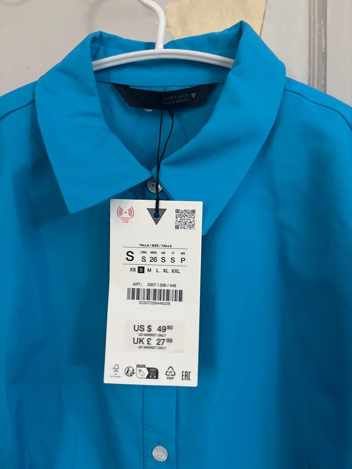 CAMISA ENTALLADA TAFETÁN - Image 3