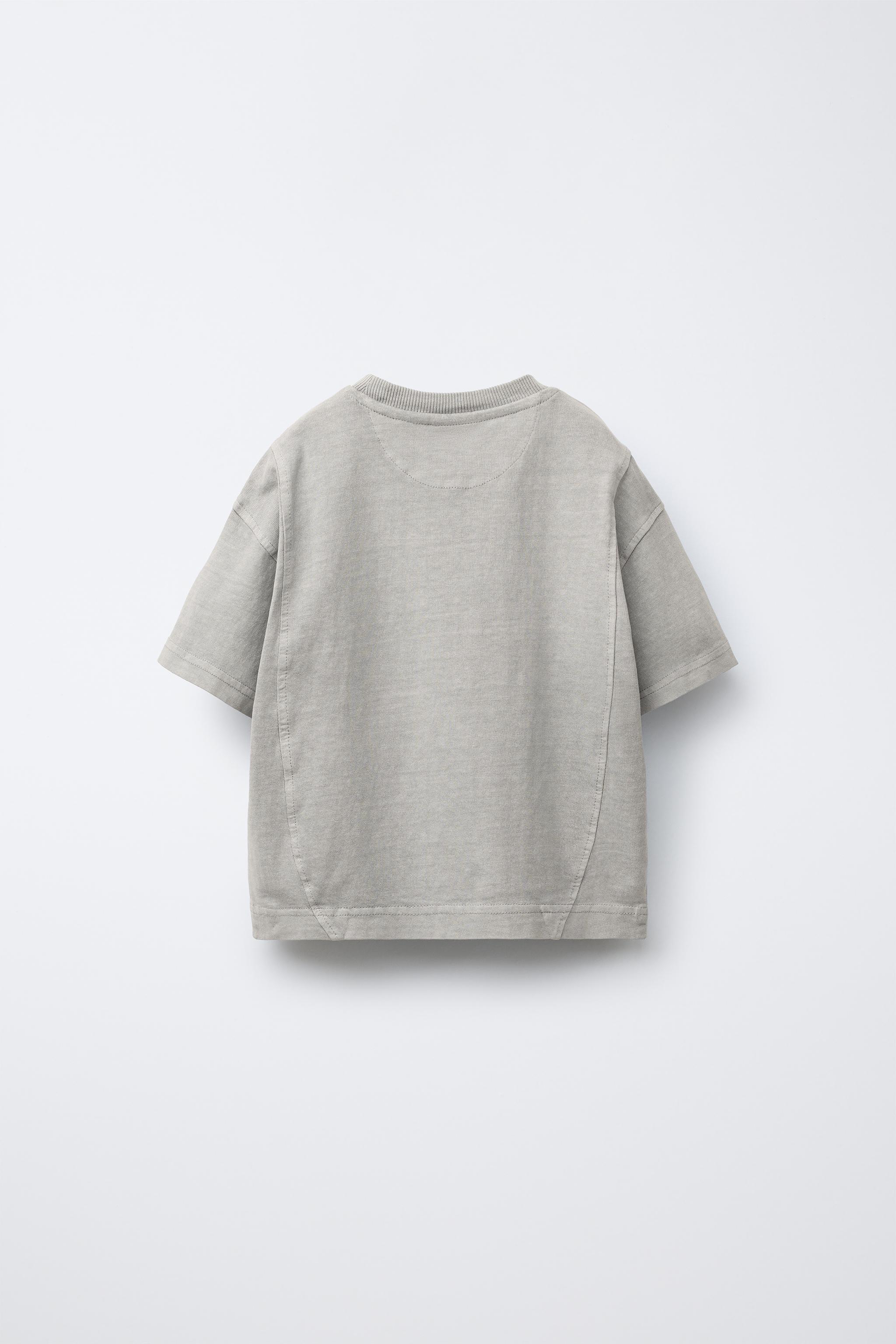 【ZARA】スプラッターナンバーTシャツ グレーマール0962/426/803 スプラッターナンバーTシャツ - グレーマール | ZARA Japan / 日本