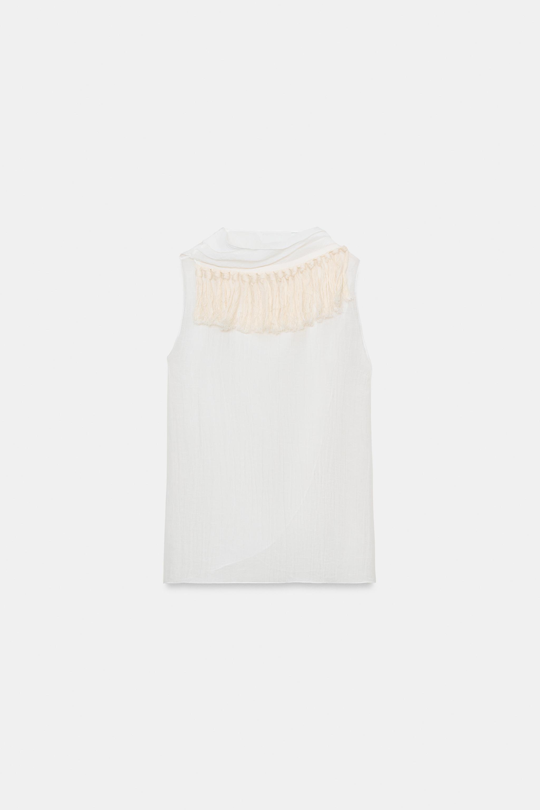 FRINGED TOP ZW COLLECTION