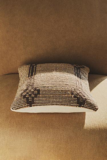 HOUSSE DE COUSSIN JUTE - Marron de Zara - Image 5