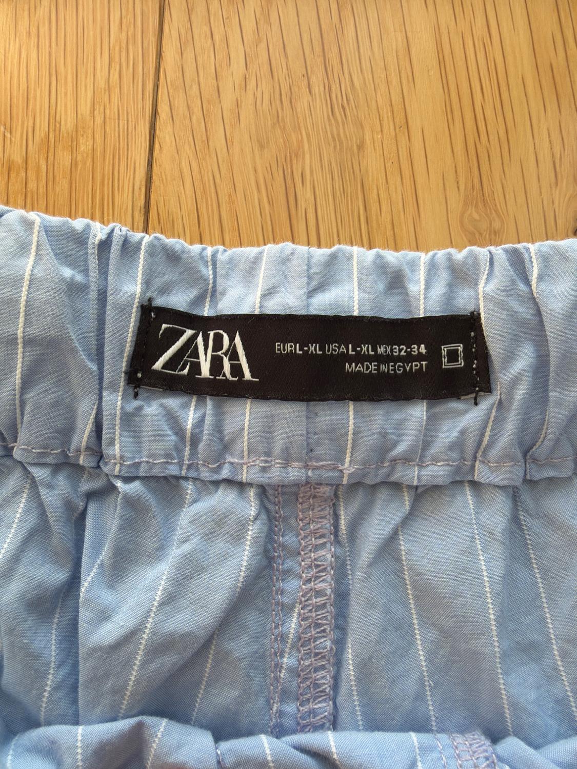 STRIPED COTTON SHORTS - Image 2