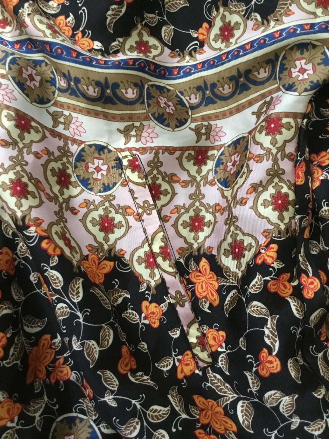 FLORAL PRINT BOMBER JACKET - Image 5