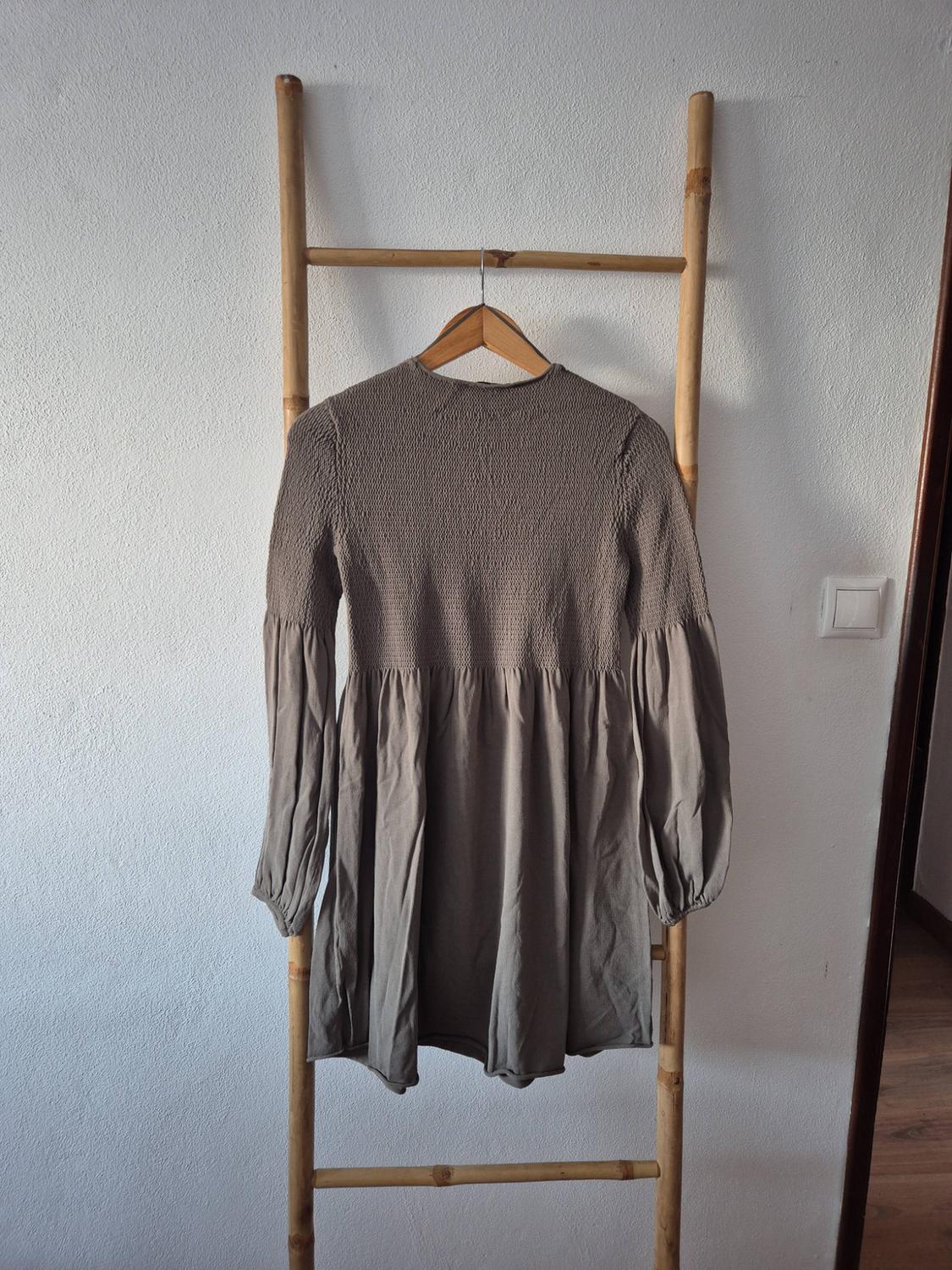 SMOCKED MINI DRESS - Image 2