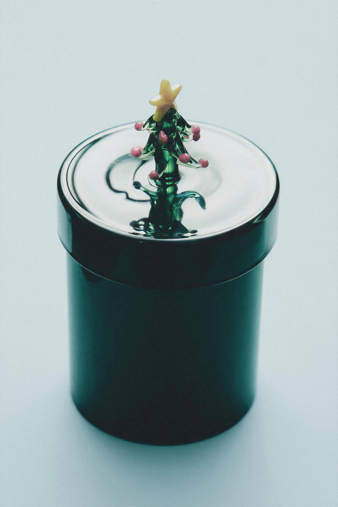 (220 G) WINTER CYPRESS BOROSILICATE GLASS SCENTED CANDLE — whiskey