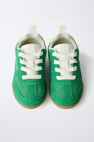 BASKETS SOFT - Vert de Zara - Image 4