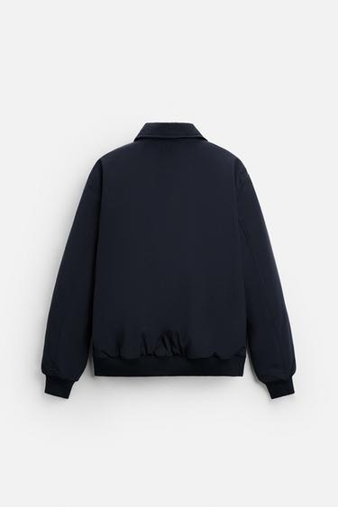 BLOUSON BOMBER MATELASSÉ - Bleu marine de Zara - Image 6
