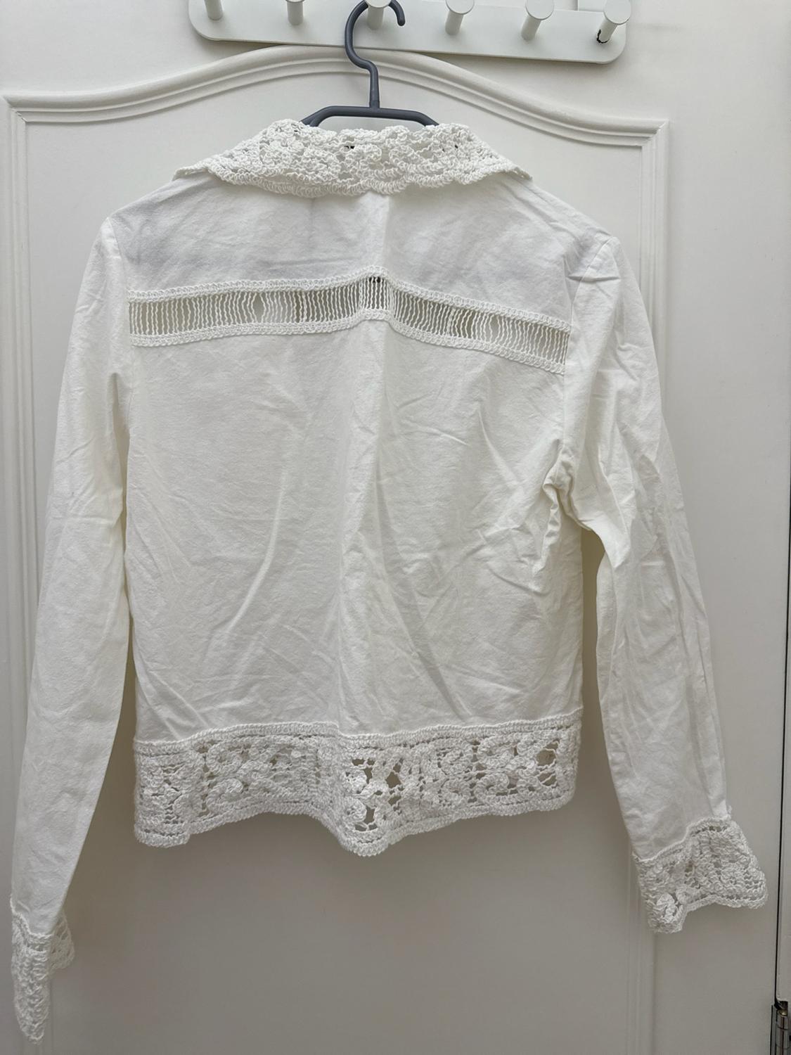 ZW COLLECTION CROCHET SHIRT - Image 2