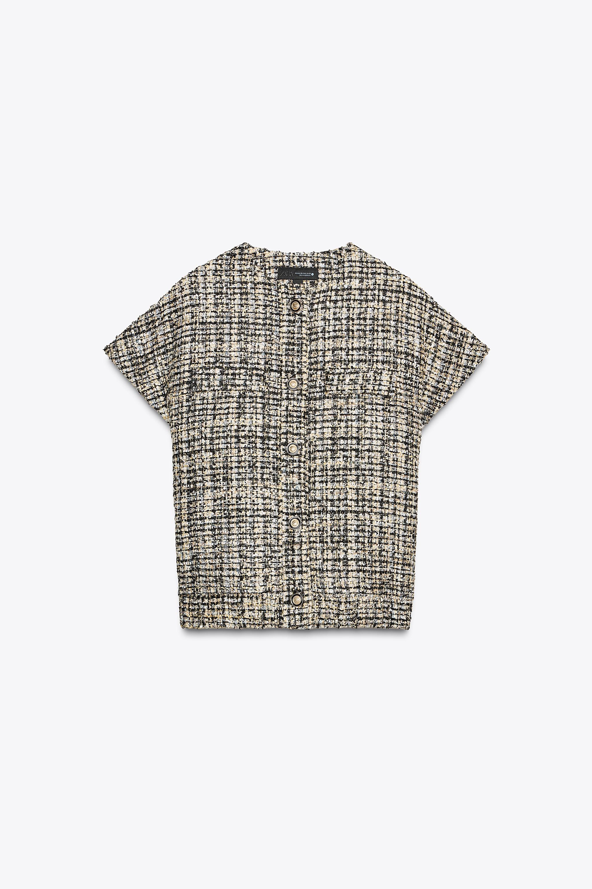 ZARA ブラウン ベストコート ウェストコート＆ベスト – レディース | ZARA 日本