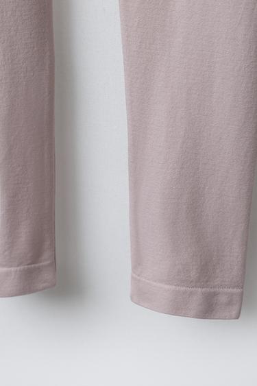 SEAMLESS BALLET LEGGINGS - Pink by Zara - Image 3