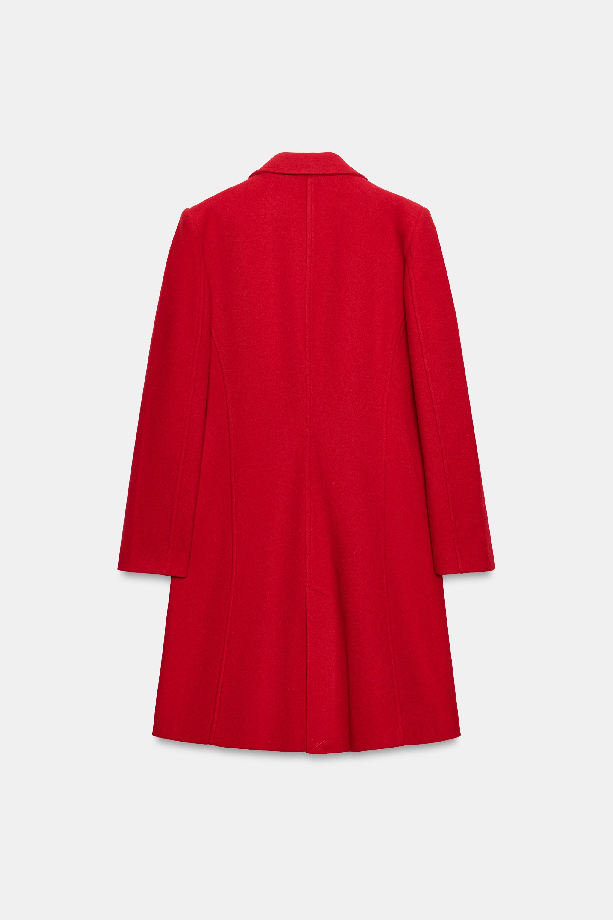 Zara SOFT VATKALI KABAN görsel 7