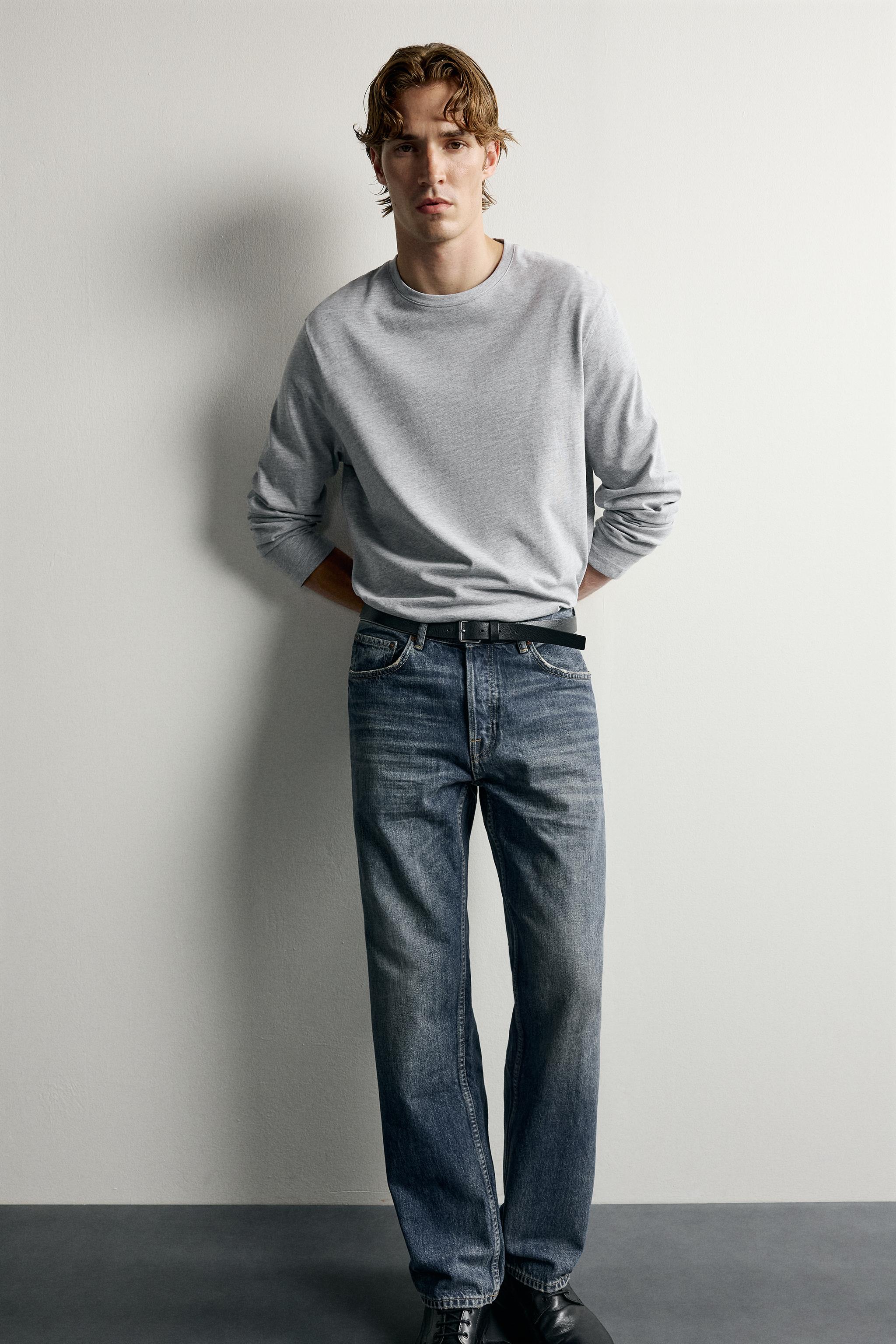 Zara STRAIGHT FIT JEAN görsel 6