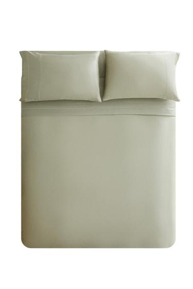 Zara NAVLAKA ZA JORGAN OD SATENA (GUSTINA TKANJA 300 NITI) – Zelena