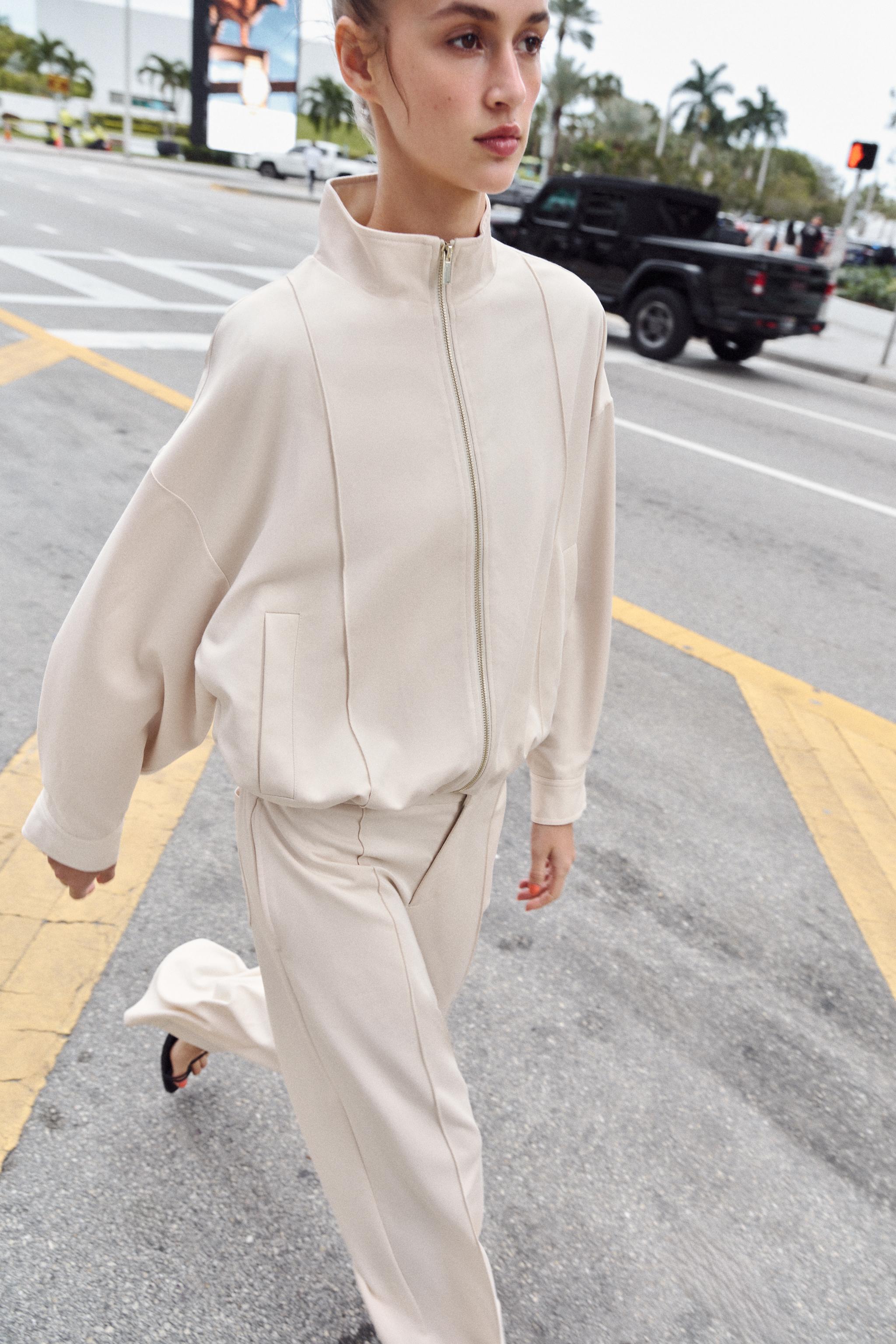 HIGH COLLAR BOMBER JACKET