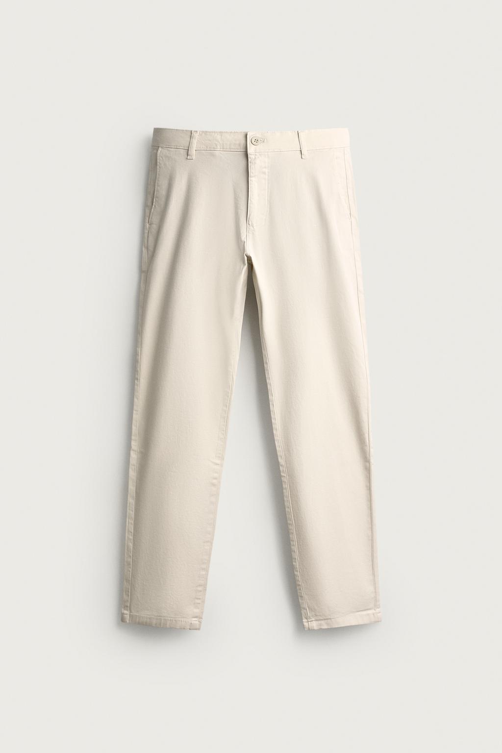 SKINNY FIT CHINOS