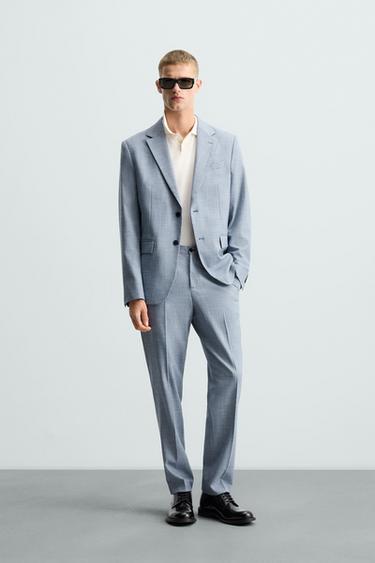 TRAJE ESTRUCTURA - SALMON/OSCURO de Zara - Imagen 0