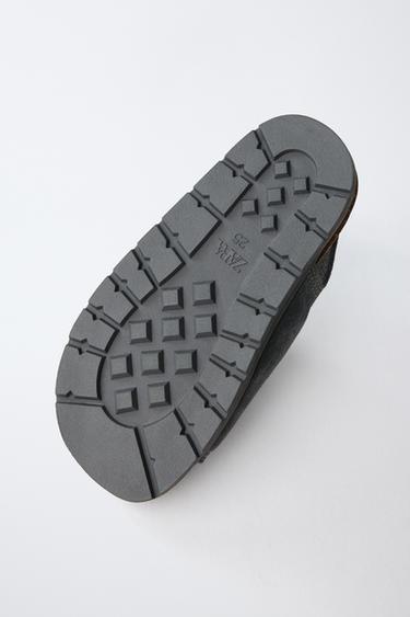 LEATHER SANDALS - Blue by Zara - Image 6