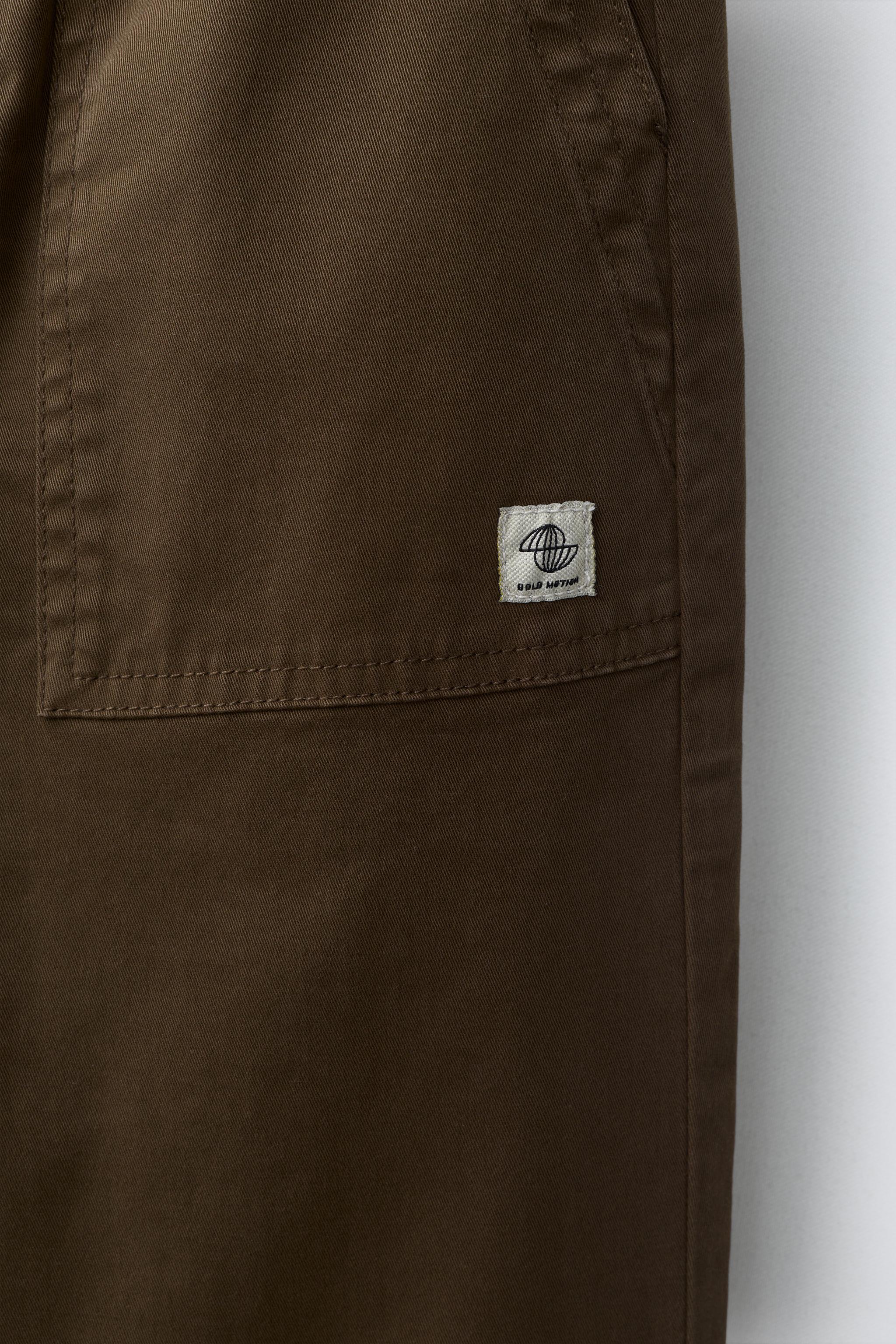 Детские брюки Zara BALLOON CARGO PANTS — фото 5