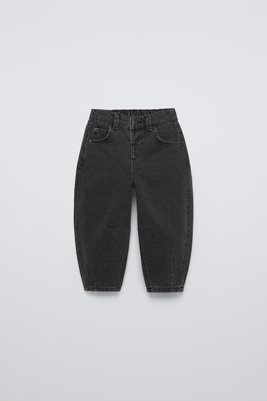 JEANS BARREL - Negro de Zara
