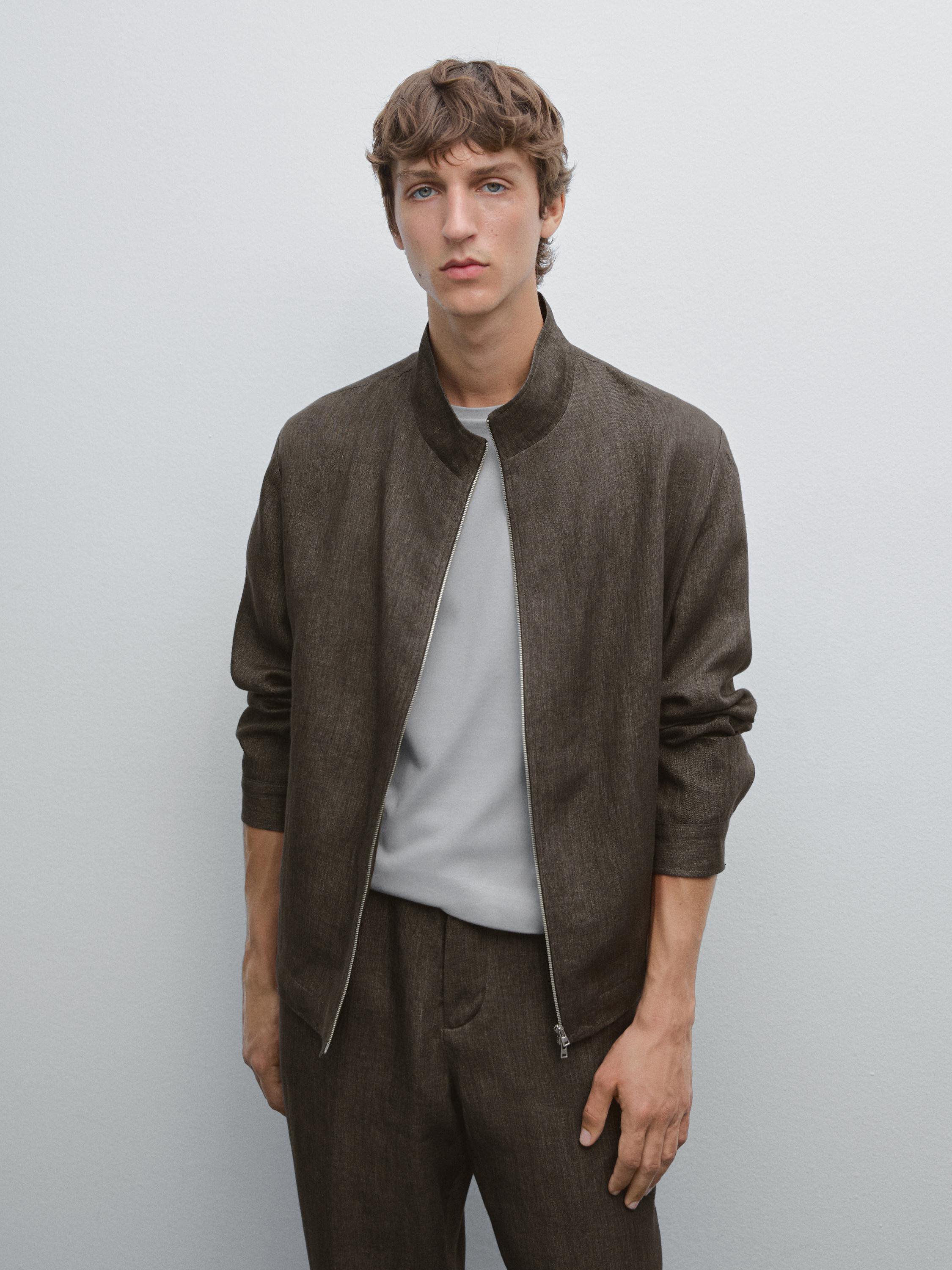 Zara の兄貴分〔 Massimo Dutti 〕ガウン型のジャケットです Jackets Massimo Dutti Man | ZARA United States