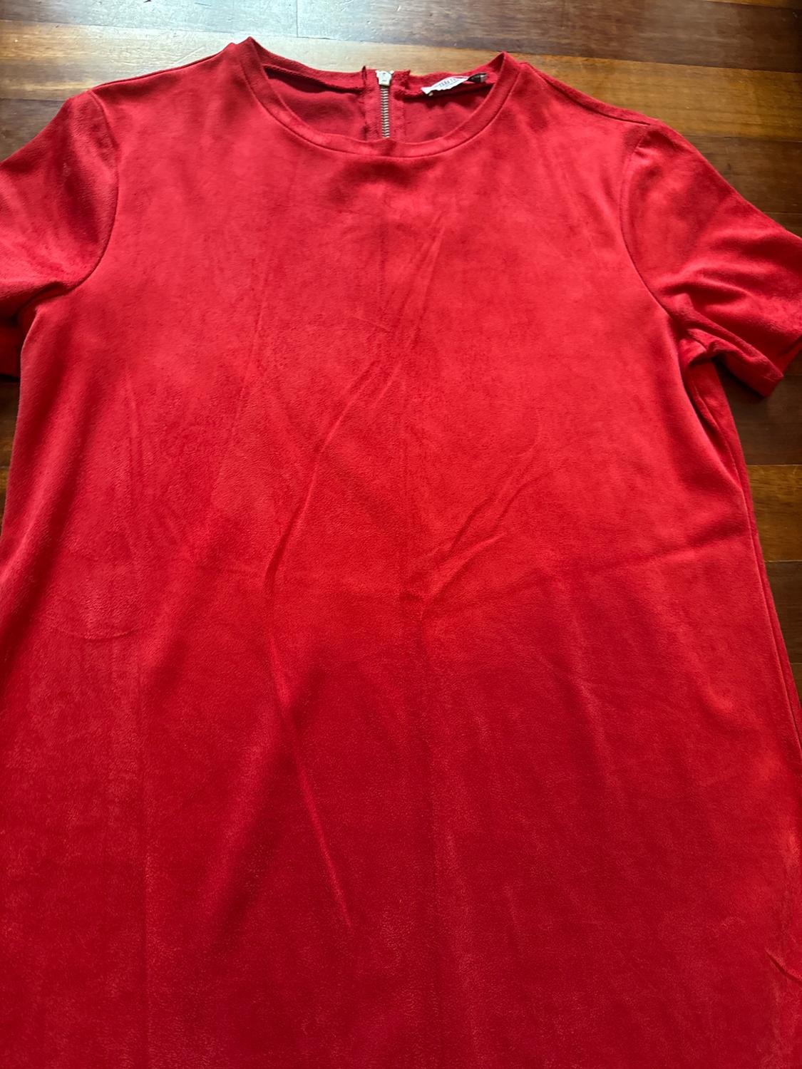 SUEDE EFFECT DRESS - Image 2