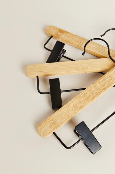 SKIRT HANGER (SET OF 3) - Black by Zara - Image 2