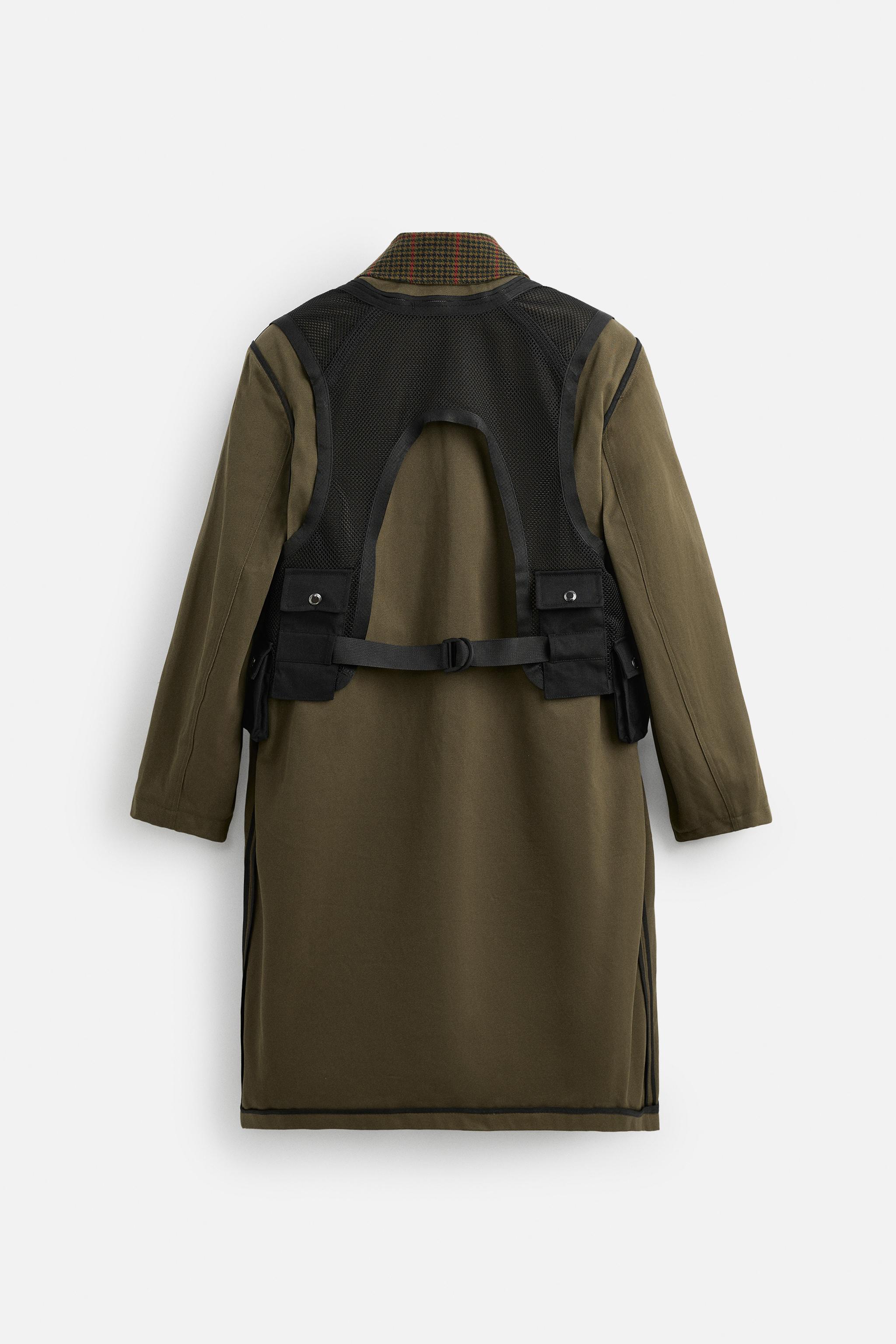 Andersson Bell x Zara ベスト付きトレンチコート - カーキ