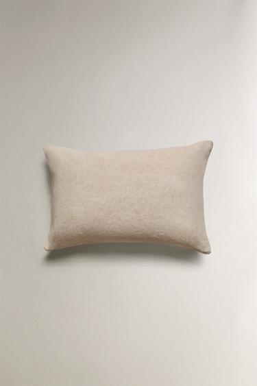 CHENILLE CUSHION COVER - Light grey by Zara - Image 1