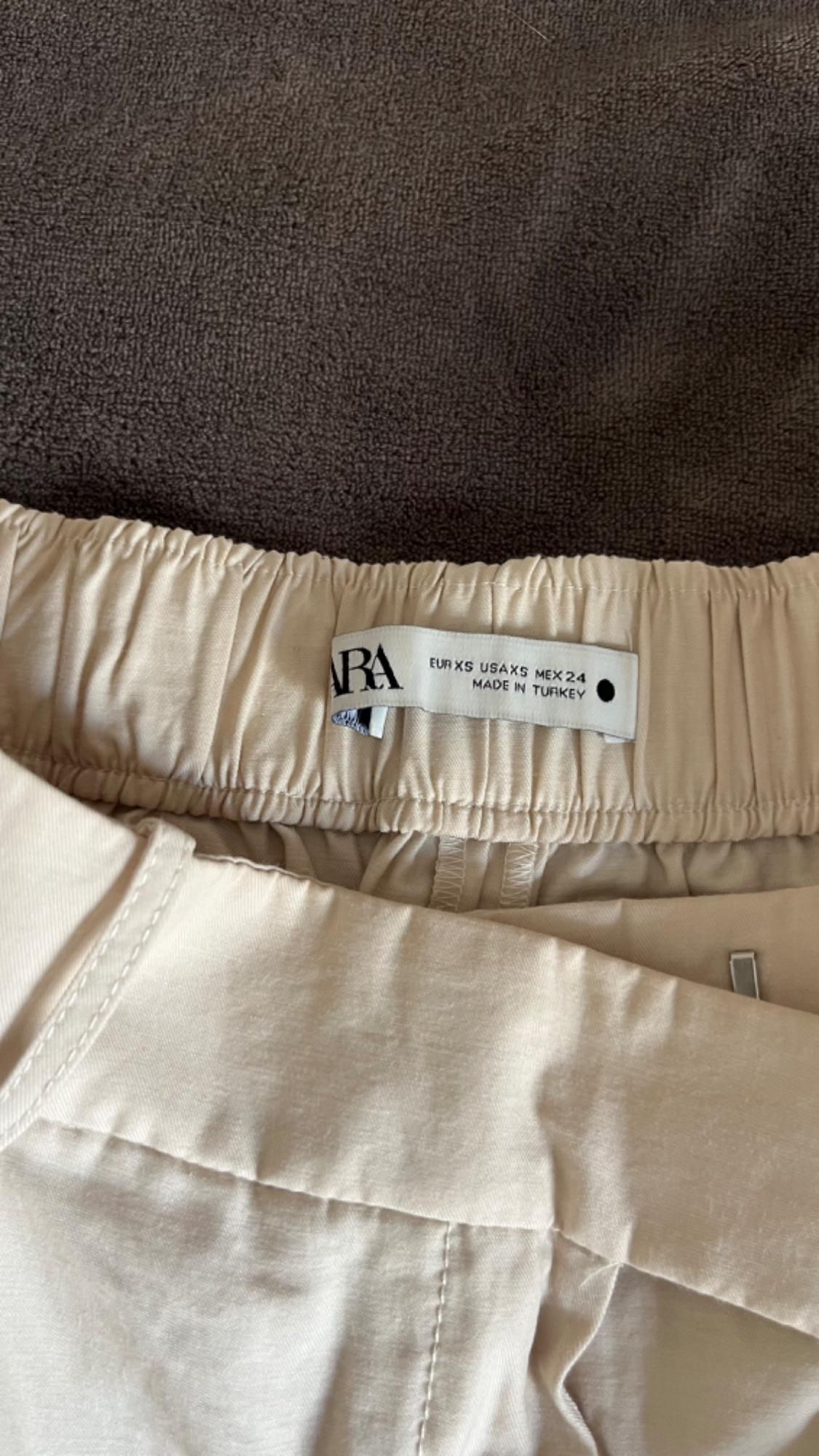 PANTALON À PINCE BEIGE - Image 5