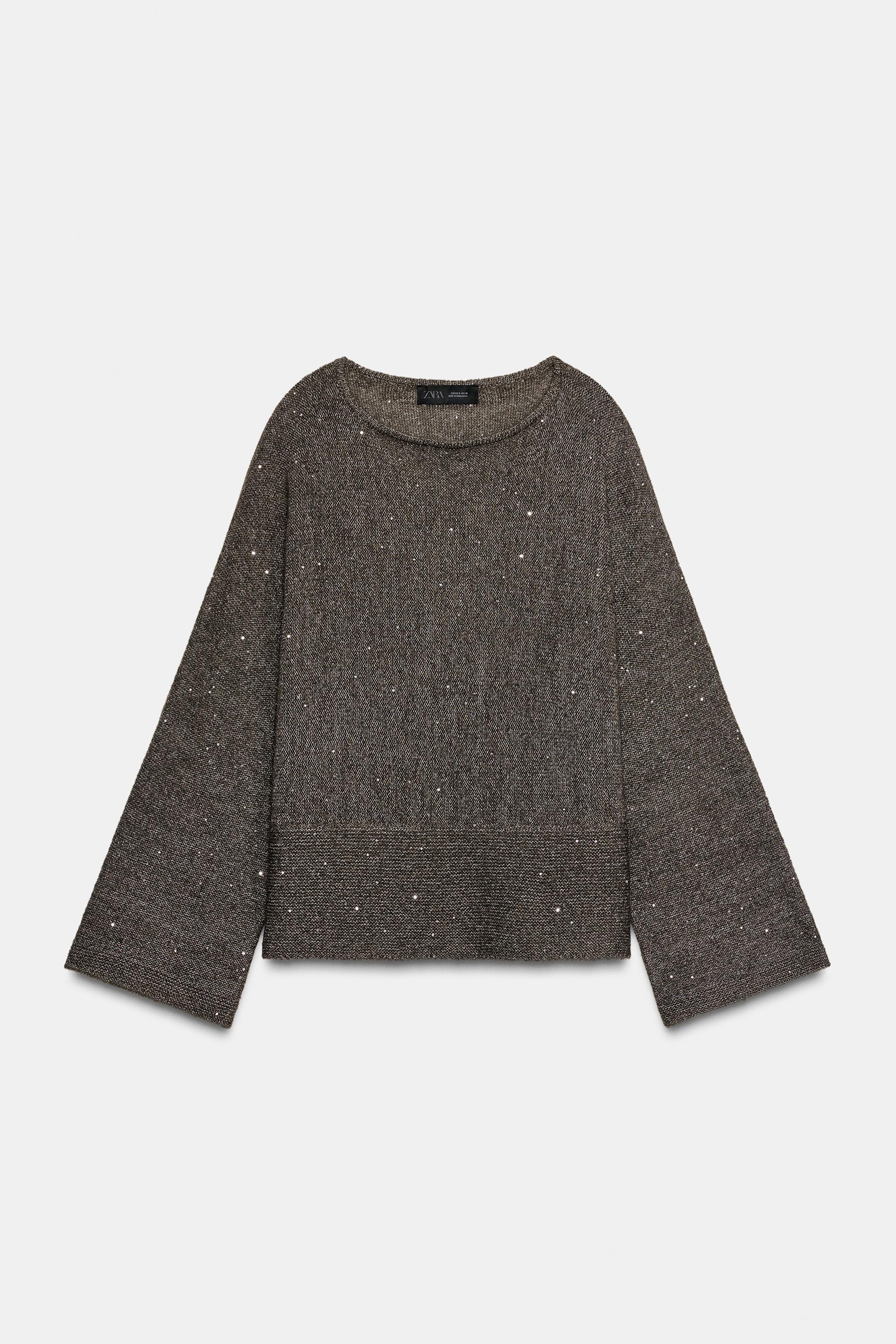 SEQUIN KNIT JUMPER