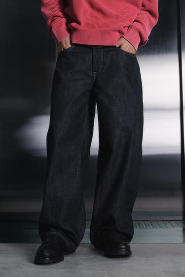 BALLOON FIT JEANS - Blue by Zara