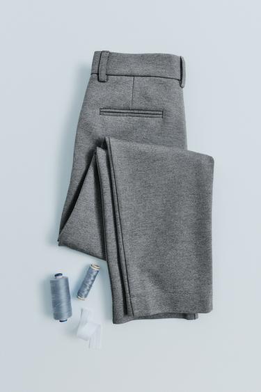 PANTALÓN TRAJE CONFORT - Gris de Zara