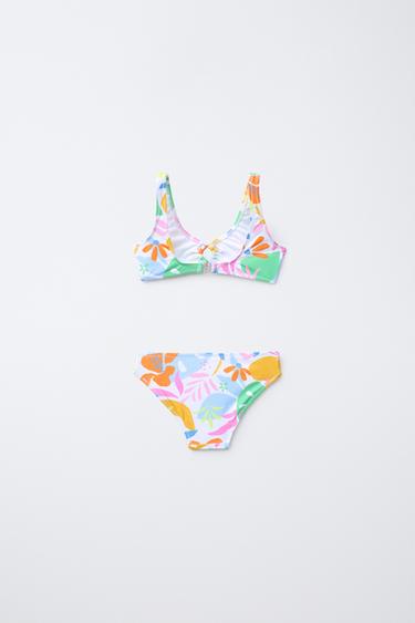 6-14 YEARS/ TROPICAL PRINT BIKINI - Multicoloured by Zara - Image 1