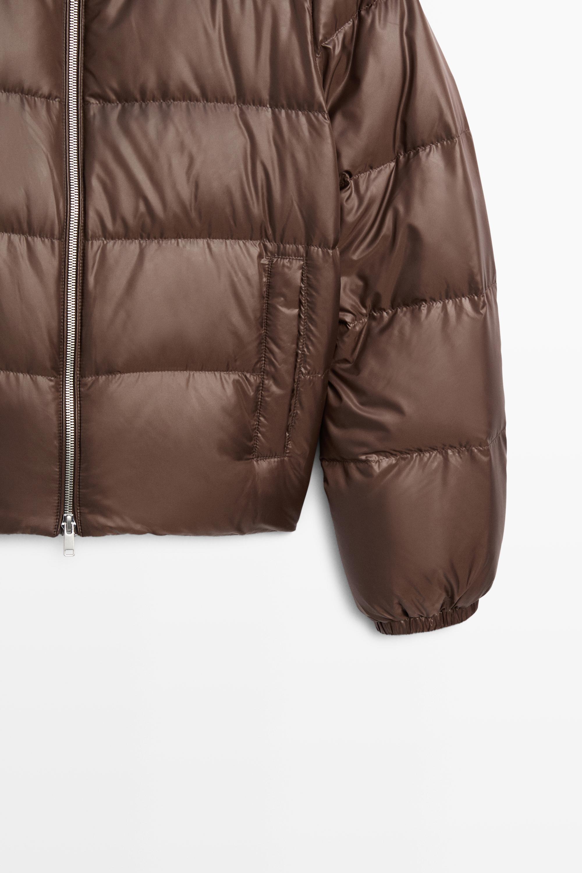 Stand collar down jacket