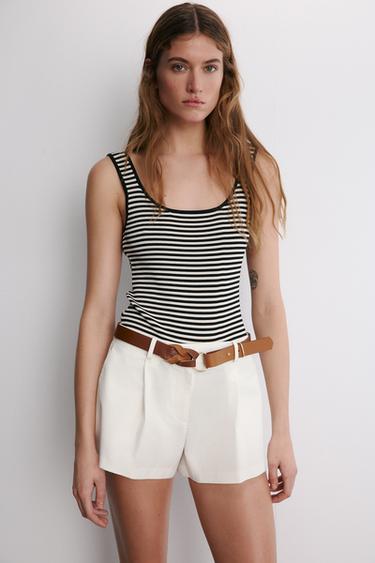 BODY TIRANTE ANCHO - rayas de Zara