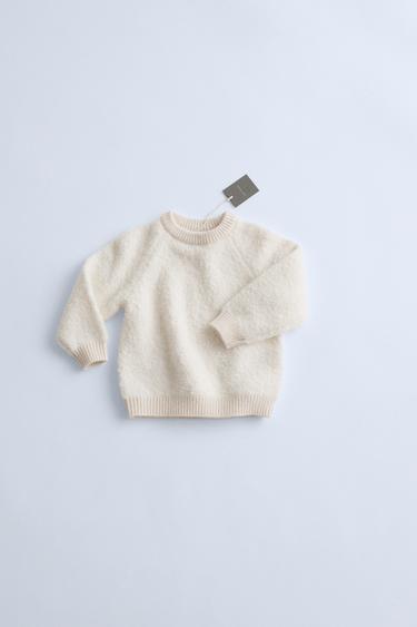 TIMELESZ - JERSEY BOUCLÉ LANA - Crudo de Zara