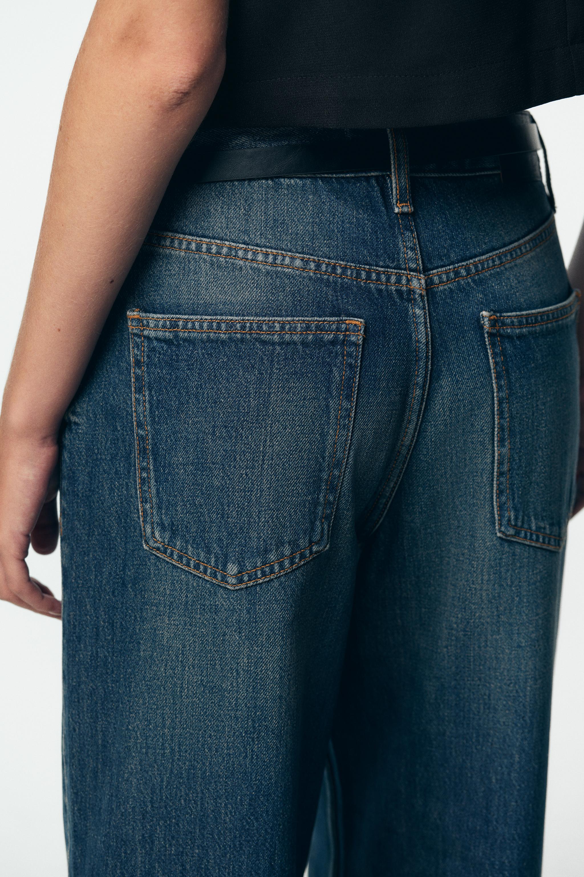 JEAN Z1975 CULOTTE TAILLE HAUTE CEINTURE