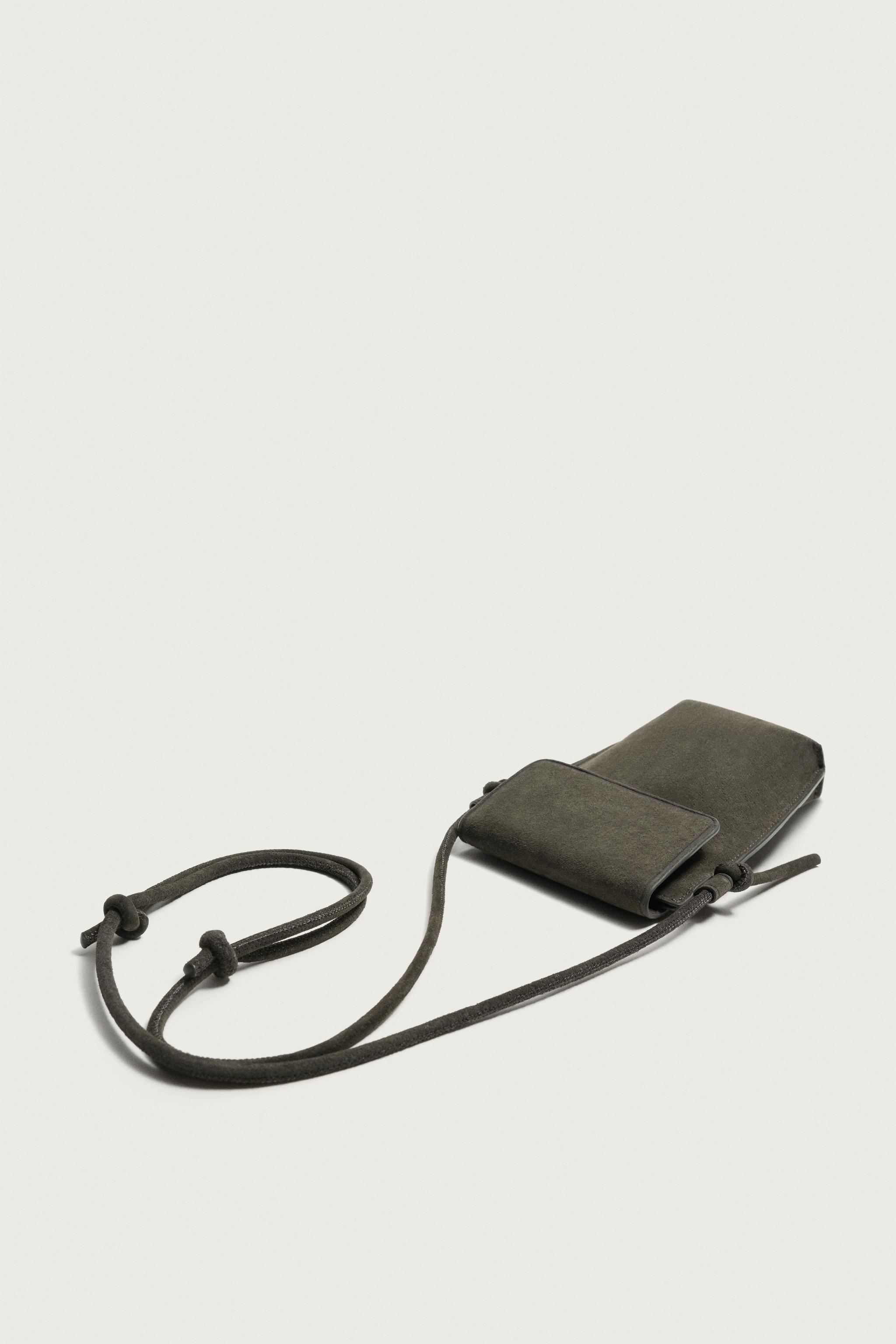 LEATHER CROSSBODY BAG