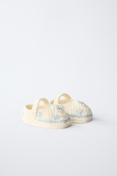 CHAUSSONS EN MAILLE - Multicolore de Zara - Image 1