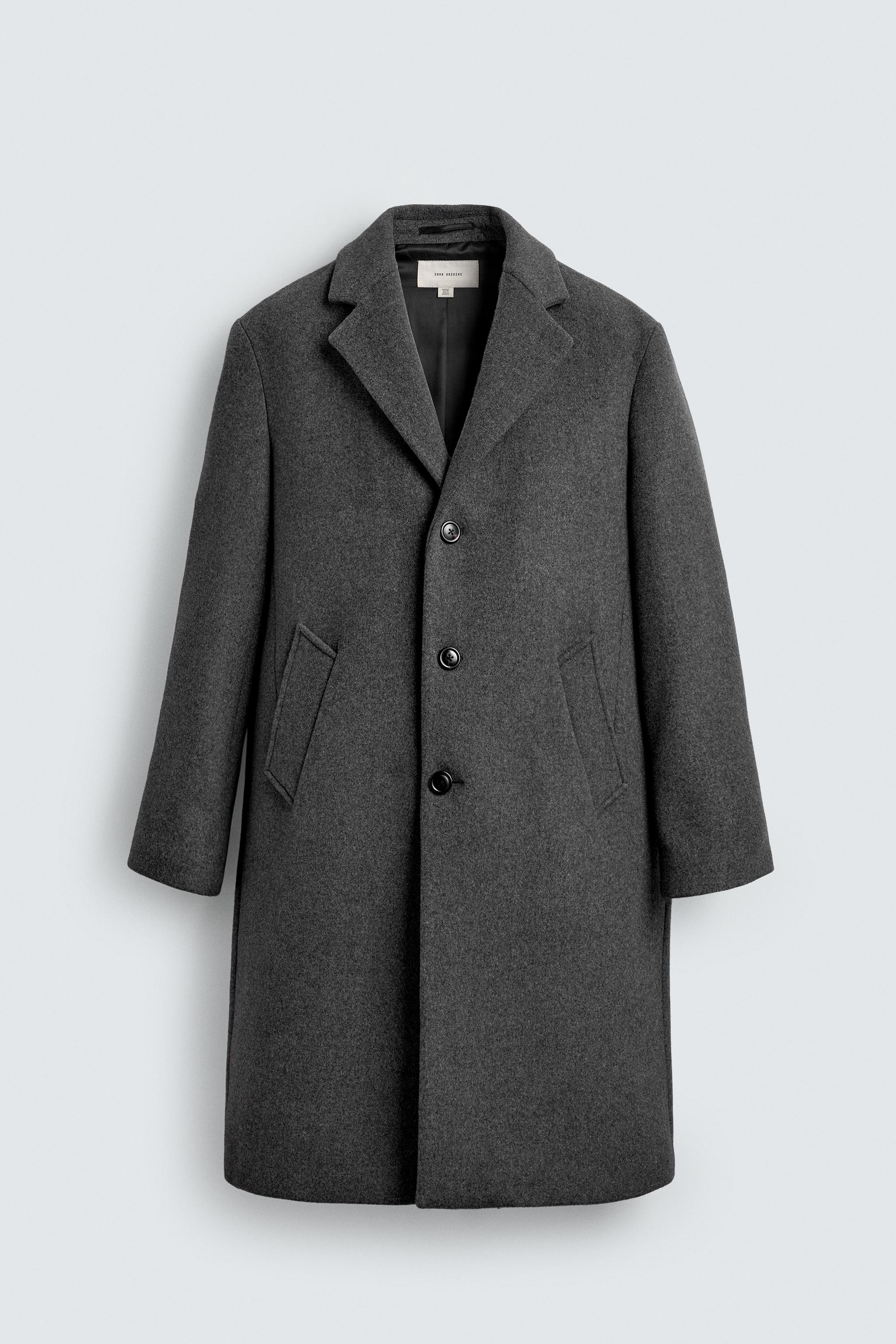 ZARA 【新品】MANTECOコート MANTECO® WOOL BLEND COAT - Black | ZARA UAE - Dubai/Sharjah/Ajman