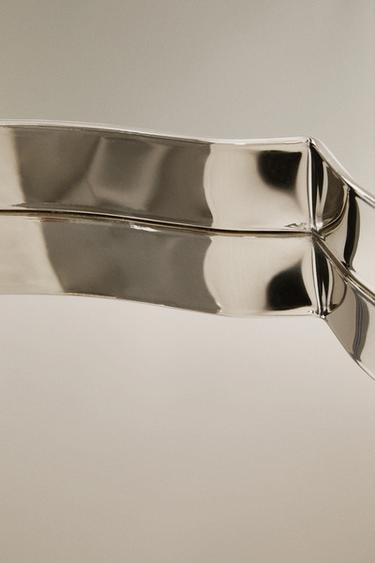 PLATEAU ACIER ARGENTÉ - Argent de Zara - Image 2