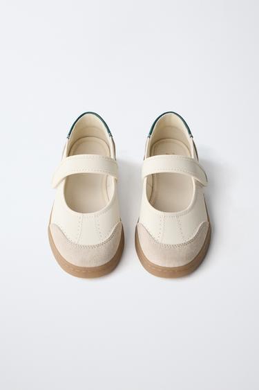 SPORTY BALLET FLATS - White by Zara - Image 4